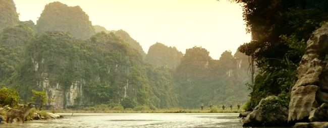 Cảnh sắc tuyệt đẹp của Việt Nam tiếp tục được khai thác trong clip mới của Kong: Skull Island - Ảnh 3.