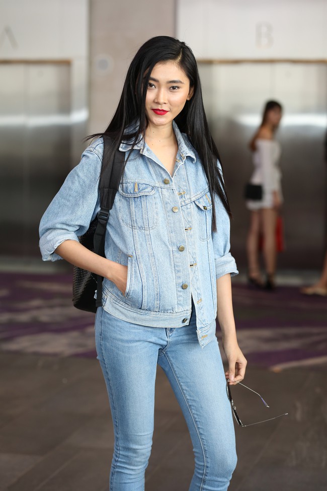 Qu&aacute;n qu&acirc;n Bước nhảy ng&agrave;n c&acirc;n, bạn g&aacute;i cũ của L&ecirc; Hiếu xuất hiện tại buổi casting The Face - Ảnh 9.