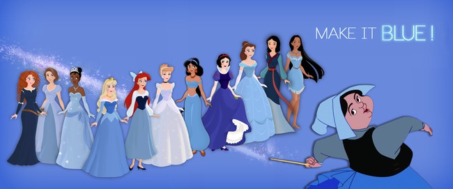 Nếu muốn trở thành nàng công chúa Disney, hãy mua cho mình một bộ váy màu xanh! - Ảnh 1.