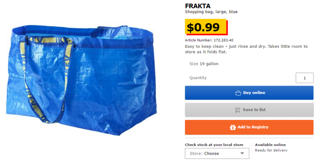 Túi 50 triệu của Balenciaga trông hệt như túi nhựa 2 chục nghìn được bán ở IKEA - Ảnh 4.