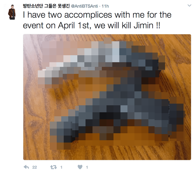 Đại diện BTS nhờ cảnh sát can thiệp sau vụ thành viên Jimin bị dọa giết - Ảnh 3.