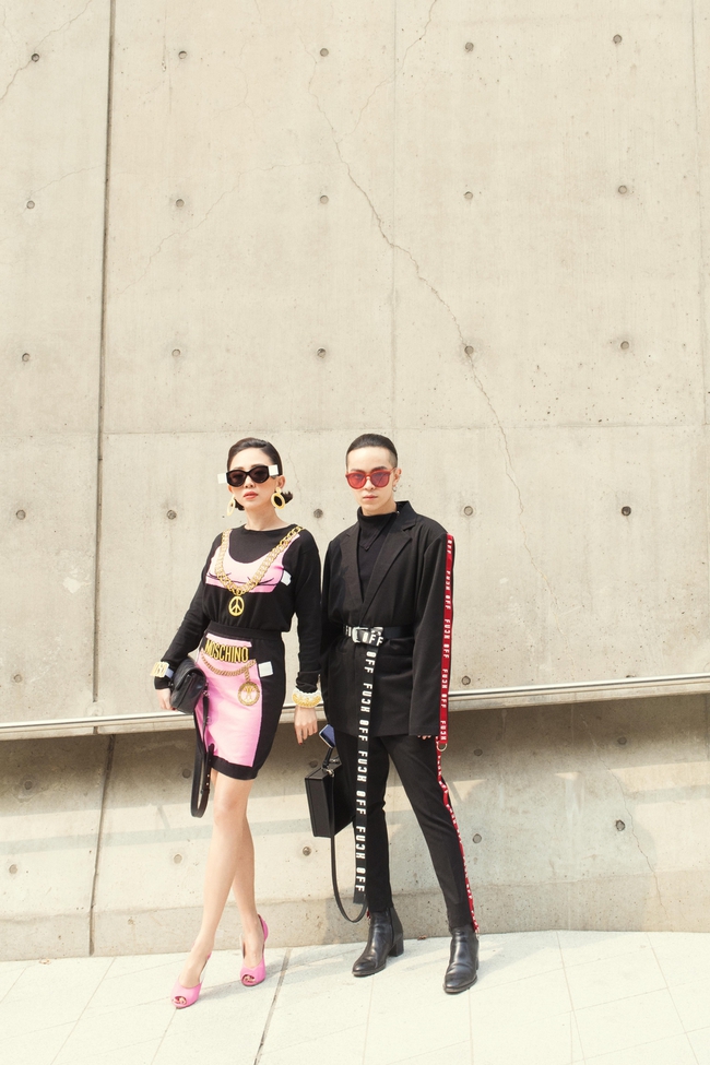 Tóc Tiên và Kelbin Lei xung trận Tuần lễ thời trang Seoul với phong cách chất lừ - Ảnh 4.