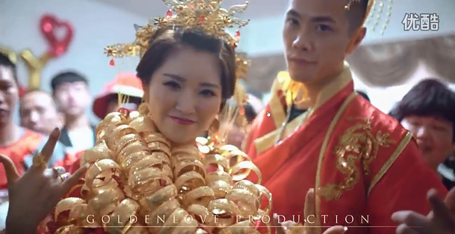 Đám cưới vàng ròng với sự góp mặt của nhiều sao Hoa ngữ khiến cô gái nào cũng phải xuýt xoa - Ảnh 2.