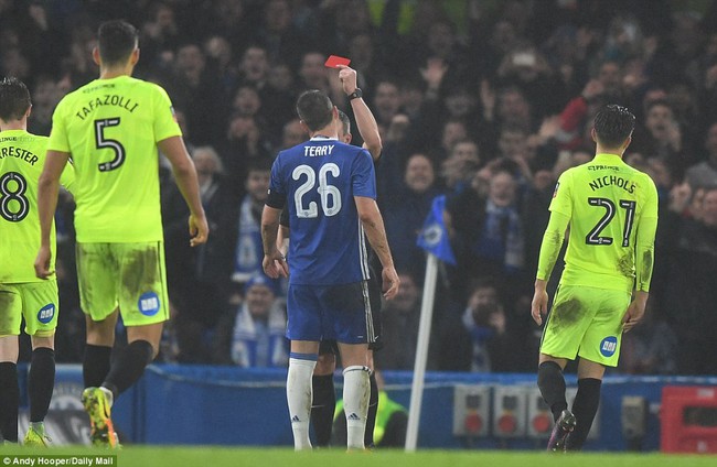 Chelsea vào vòng 4 FA Cup trong trận đấu Terry nhận thẻ đỏ - Ảnh 8.