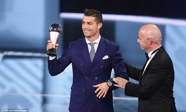 Ronaldo đoạt giải Cầu thủ hay nhất năm 2016 của FIFA - Ảnh 3.