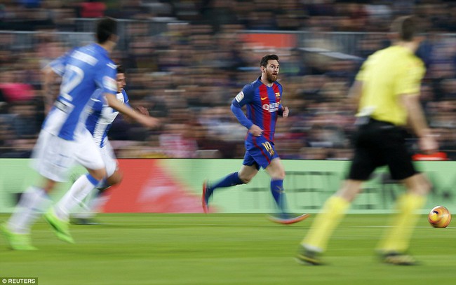 Messi lập cú đúp, Barca tiếp tục đeo bám Real - Ảnh 7.