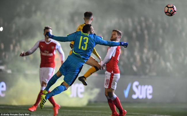 Vượt qua đội bóng nghiệp dư, Arsenal thẳng tiến vào tứ kết FA Cup - Ảnh 17.