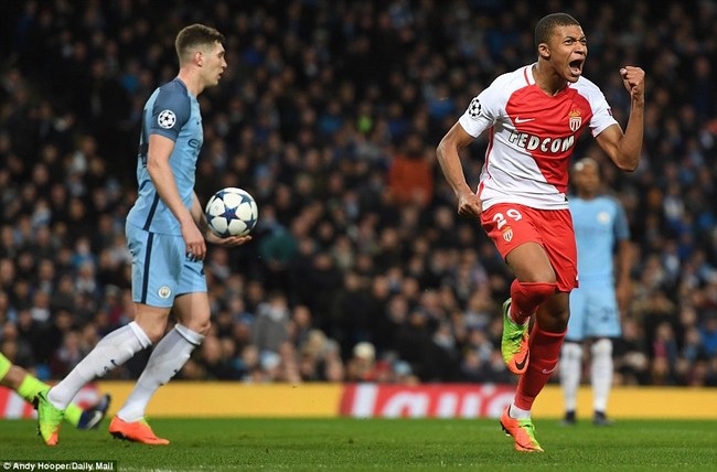 Man City đánh bại Monaco trong trận đấu có 8 bàn thắng - Ảnh 7.