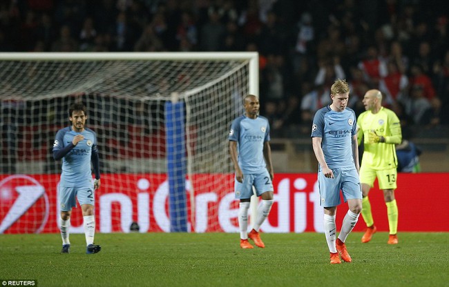 Man City bị loại khỏi Champions League sau trận thua đậm Monaco - Ảnh 15.