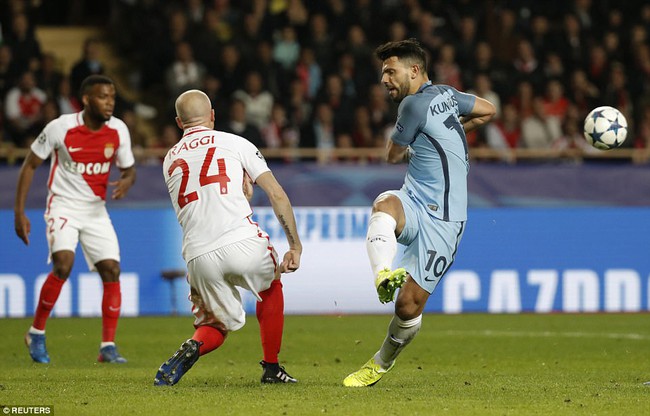 Man City bị loại khỏi Champions League sau trận thua đậm Monaco - Ảnh 9.