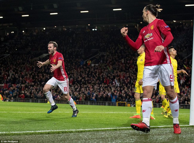 Mata nổ súng đưa Man Utd vào tứ kết Europa League - Ảnh 2.