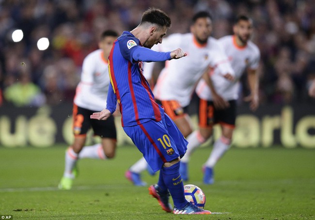 Messi lập cú đúp, Barca thắng đậm Valencia - Ảnh 8.