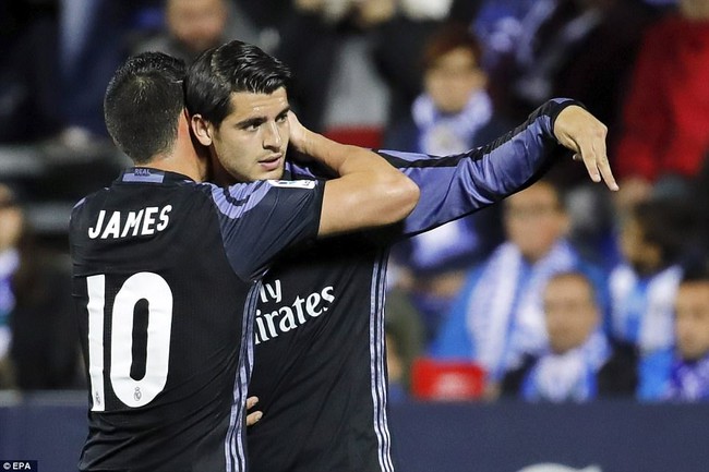 Ronaldo vắng mặt, James Rodriguez mở hàng chiến thắng cho Real Madrid - Ảnh 9.