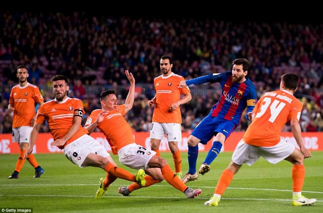 Messi lập cú đúp, Barca nã 7 bàn vào lưới đối thủ - Ảnh 7.