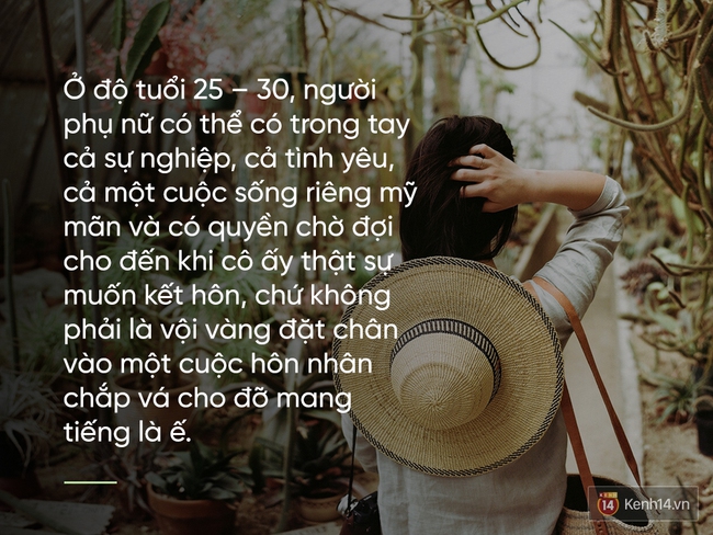 30 tuổi chưa chồng sao lại bị coi là ế, sao bố mẹ lại nghĩ đó là nỗi bất hạnh? - Ảnh 2.