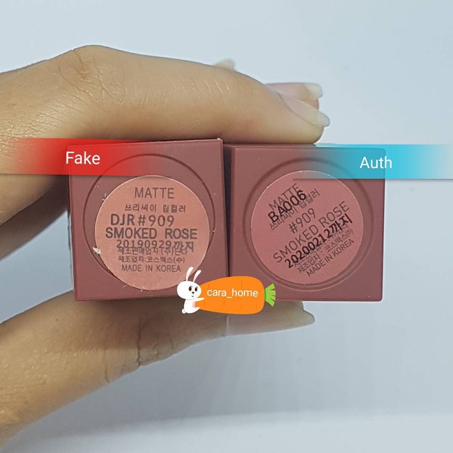 Clip: Đập hộp, swatch son 3CE fake - Nếu không chú ý sẽ rất khó phân biệt! - Ảnh 11.