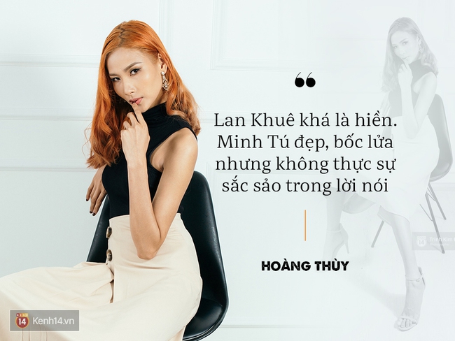 Hoàng Thùy nói gì khi bị Minh Hằng nhận xét thiếu tính gương mặt thương hiệu? - Ảnh 7.