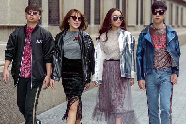 Team Yến Trang tung bộ ảnh streetstyle cực chất trước đêm thi The Remix - Ảnh 7.