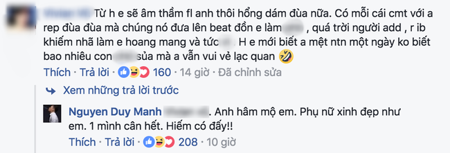 Cộng đồng mạng đổ rầm rầm trước những bình luận bá đạo của Duy Mạnh - Ảnh 4.