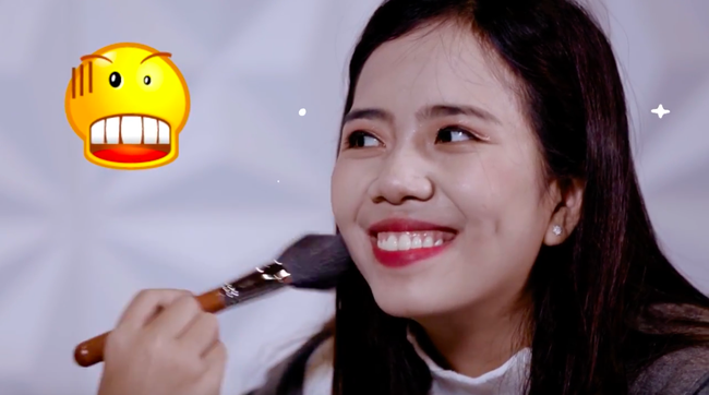 Bao nhiêu cô gái can đảm chịu ngồi yên để bạn trai make-up như thế này? - Ảnh 5.