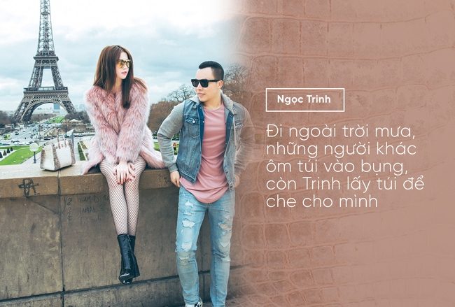 Ngọc Trinh: Trinh dùng đồ hiệu phí phạm nhất, trời mưa người khác ôm túi vào bụng, còn Trinh lấy túi để che đầu - Ảnh 6.