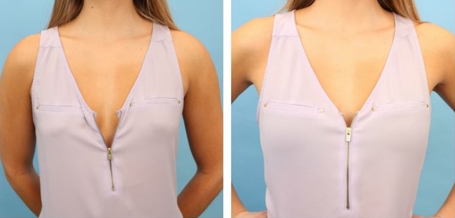 3 cô nàng này đã dùng thử áo ngực dạng dính tạo khe ngực đầy thần thánh trên Instagram và đây là kết quả - Ảnh 11.