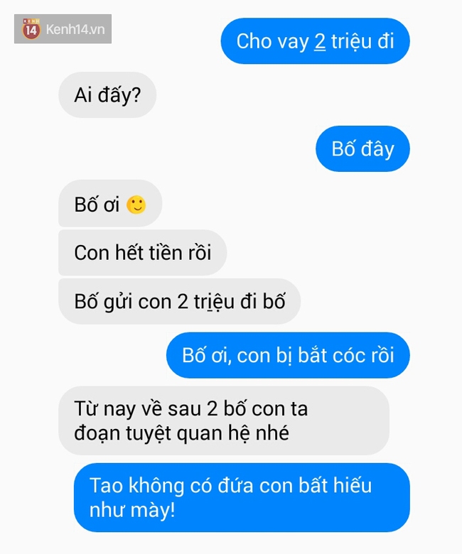 Bạn thử nhắn tin hỏi vay bạn thân của bạn 2 triệu đi xem chúng nó trả lời thế nào - Ảnh 13.