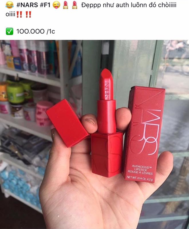 Cảnh báo: Son Nars vỏ đỏ đình đám cũng đã có hàng fake, nguy cơ bị mua son giả giá thật cao! - Ảnh 8.