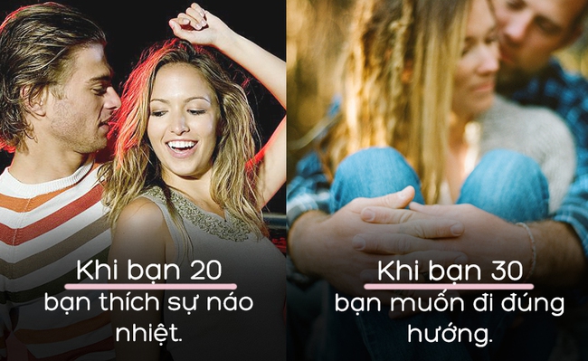 14 kh&aacute;c biệt khi y&ecirc;u đương trong độ tuổi 20 v&agrave; 30 - Ảnh 3.
