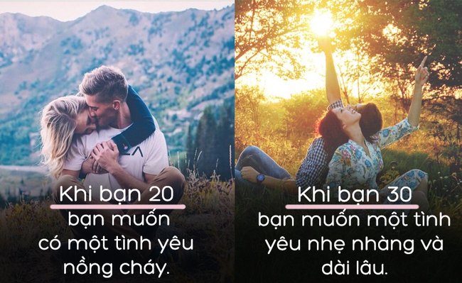 14 khác biệt khi yêu đương trong độ tuổi 20 và 30 - Ảnh 7.