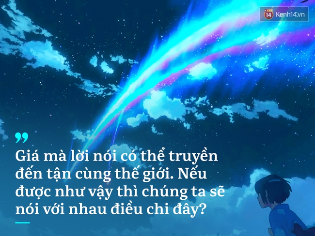 Xem xong Your Name, ai cũng thấy chính mình trong 16 câu nói này - Ảnh 4.