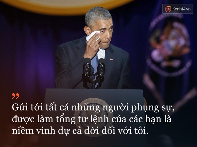 9 câu nói ấn tượng trong bài phát biểu cuối cùng khép lại hành trình 8 năm của Tổng thống Barack Obama với nước Mỹ - Ảnh 6.