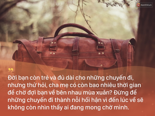 Cả năm đ&atilde; đi nhiều rồi, c&ograve;n mỗi dịp Tết l&agrave; để trở về đo&agrave;n vi&ecirc;n v&agrave; sum họp nữa th&ocirc;i! - Ảnh 17.