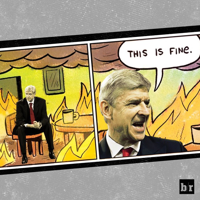 Ảnh chế: Wenger ngồi ghế điện sau trận thua 0-3 của Arsenal - Ảnh 6.