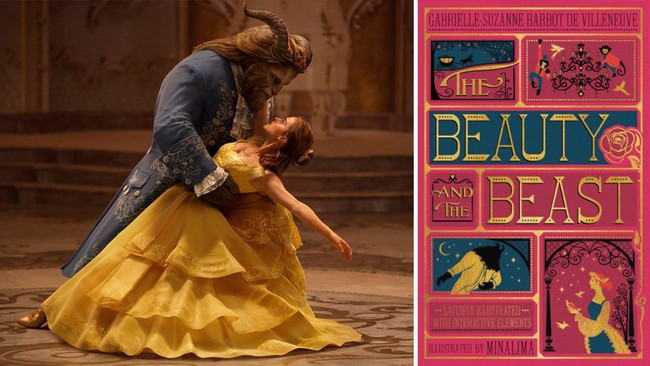 “Tam sao thất bản” giữa “Beauty and the Beast” cổ tích, người đóng và hoạt hình - Ảnh 1.