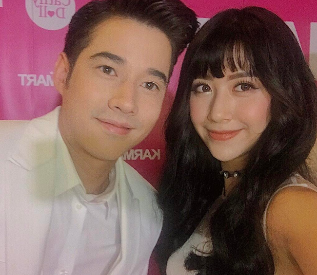 Khoe ảnh chụp cùng Mario Maurer, Quỳnh Anh Shyn khiến fan đứng hình vì khuôn mặt như tượng sáp! - Ảnh 1.