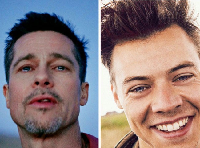 Bộ ảnh buồn hậu ly hôn của Brad Pitt bị nghi nhái Harry Styles - Ảnh 2.