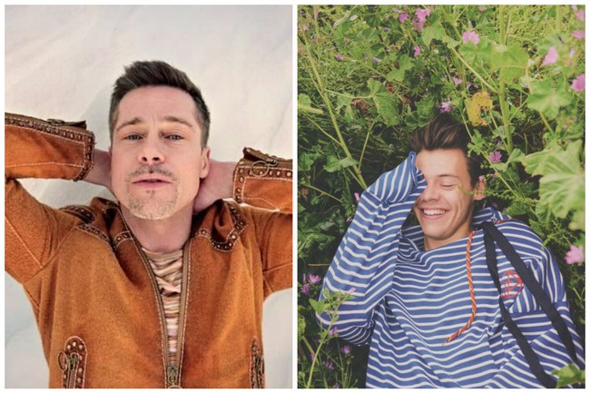 Bộ ảnh buồn hậu ly h&ocirc;n của Brad Pitt bị nghi nh&aacute;i Harry Styles - Ảnh 7.