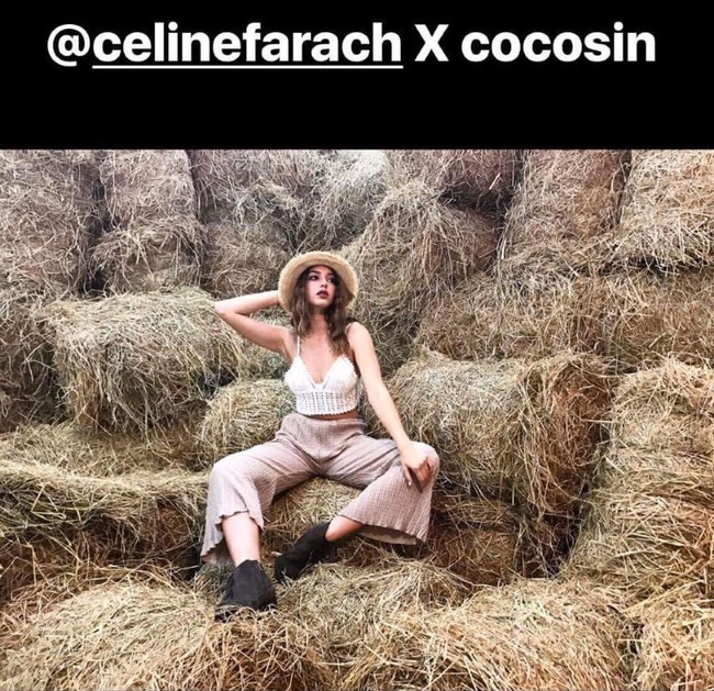 Celine Farach chưa về nước và đang chụp hình cho một thương hiệu thời trang Việt - Ảnh 4.