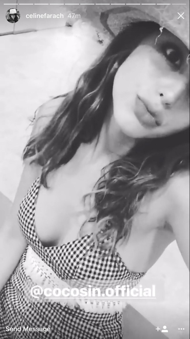 Celine Farach chưa về nước v&agrave; đang chụp h&igrave;nh cho một thương hiệu thời trang Việt - Ảnh 2.