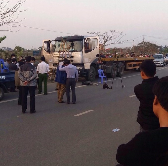 Bắc Ninh: Phát hiện xác người đàn ông đang phân hủy trong cabin xe tải - Ảnh 1.