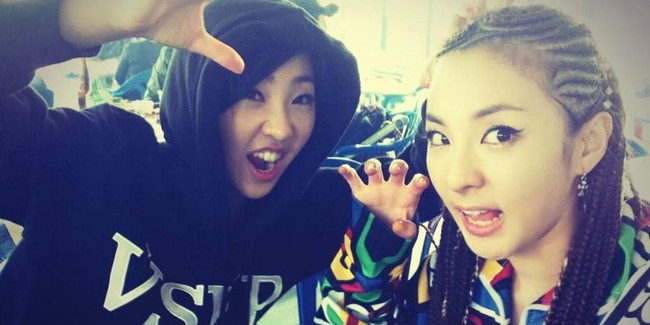 Dara l&ecirc;n tiếng giải th&iacute;ch tin đồn bất h&ograve;a giữa c&aacute;c th&agrave;nh vi&ecirc;n với Minzy - Ảnh 1.