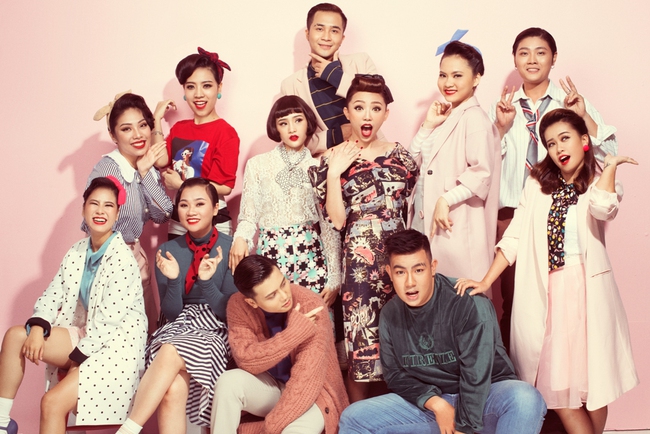 Team T&oacute;c Ti&ecirc;n nổi bật với trong c&aacute;ch retro đầy m&agrave;u sắc - Ảnh 4.