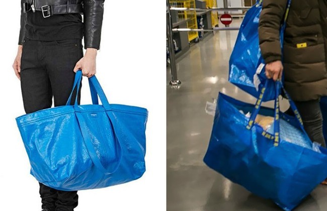 Thấy Balenciaga bán túi 50 triệu y chang túi 22 nghìn của mình, IKEA đã có màn đáp trả chất như thế này đây! - Ảnh 1.