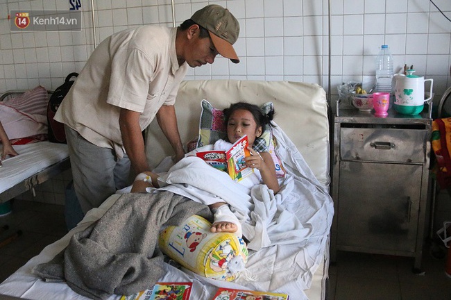 B&eacute; g&aacute;i 8 tuổi bị cụt tay sau tai nạn ng&agrave;y m&ugrave;ng 4 Tết: &ldquo;Ba ơi! Sao tay tr&aacute;i con ngắn hơn tay phải?!&rdquo; - Ảnh 5.