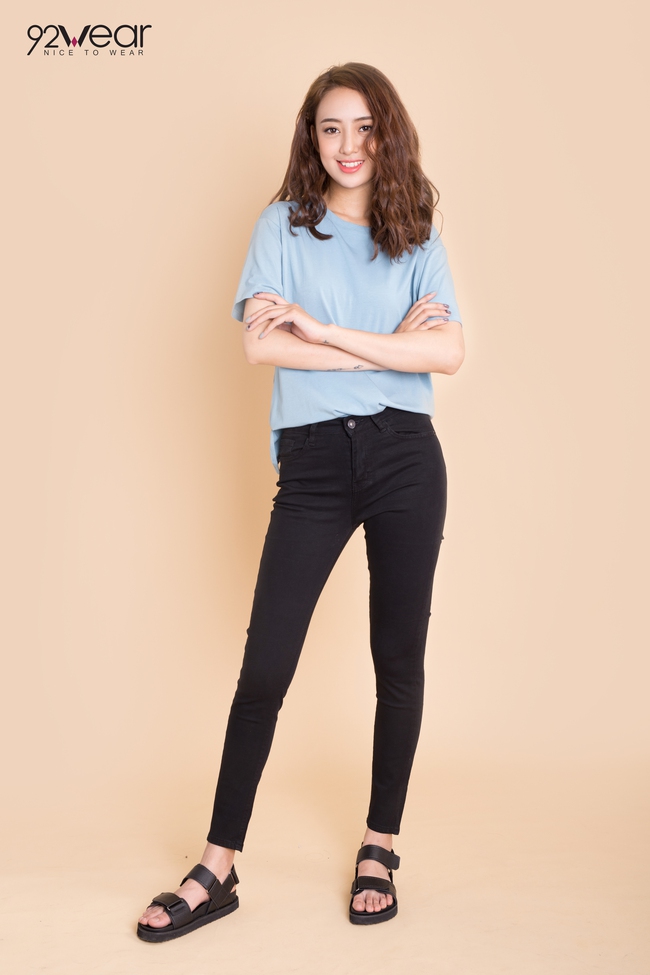 5 mẫu quần jeans sẵn sàng phá đảo mùa hè của các teen girl - Ảnh 9.