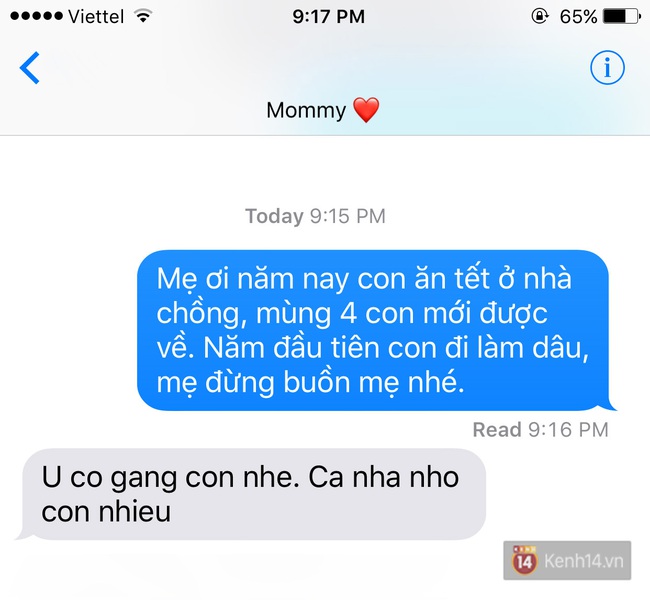 Mẹ ơi Tết đầu tiên làm dâu mới, con chẳng về phụ giúp được mẹ cha - Ảnh 1.