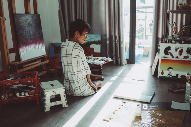H&atilde;y xem c&aacute;ch hoạ sĩ khuyết tật L&ecirc; Minh Ch&acirc;u vẽ body painting bằng miệng, bạn sẽ thấy kh&ocirc;ng g&igrave; l&agrave; kh&ocirc;ng thể! - Ảnh 2.