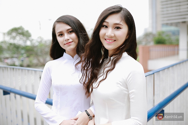 Ai cũng chờ đến h&ocirc;m nay để được ngắm con g&aacute;i trường Ams xinh ngất với &aacute;o d&agrave;i! - Ảnh 5.