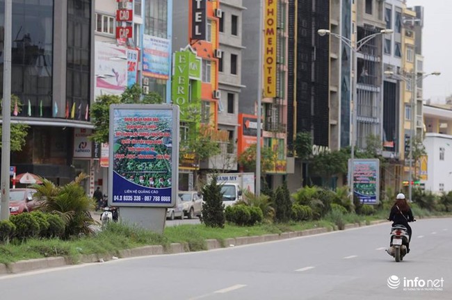 Lỗi ch&iacute;nh tả &ldquo;ng&acirc;y ng&ocirc;&rdquo; nằm hi&ecirc;n ngang giữa đường ở quận Nam Từ Li&ecirc;m - Ảnh 6.